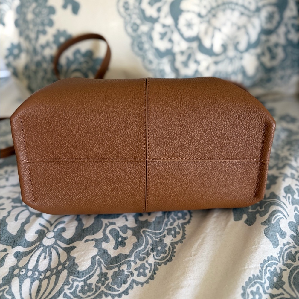 Polene Numero Neuf Mini Textured Camel - Picture 5 of 15
